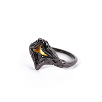 Bague Dragon Vintage Dark Souls 3, Accessoire de Jeu, Style Européen et Américain, en Alliage, pour Mariage et Fiançailles, Unisexe