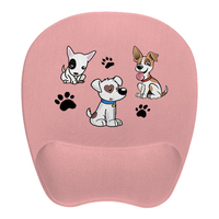 Tapis de souris en silicone antidérapant avec support personnalisé de conception OEM Tapis de souris en gel