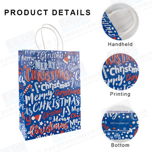 Bán buôn tùy chỉnh cá nhân sac En papier bolsas de papel may mặc màu xanh Kraft mua sắm túi giấy cho quần áo - Product Image 2