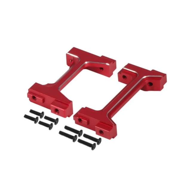 Cnc Machined Custom Rc Car Parts Aluminum Front Rear Chassis Bumper Mount for TRX4M