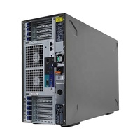 Penyimpanan Virtual Server menara T440/T640/T430/T630/T330 5U Xeon perunggu emas perak prosesor disesuaikan komputer Server iptv