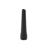 Accessoires de chicha modernes en PVC en gros – Embouts buccaux noirs jetables courts de 58 mm pour narguilé et chicha (pour bars)