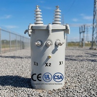 Transformador Monofásico de Montaje en Poste de 75 kVA, 100 kVA, 167 kVA, 10 kV, 110 V/220 V, Transformador de Distribución de Energía