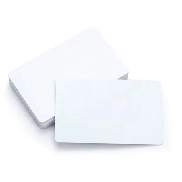 Kartu PVC NFC 1K Klasik 13.56Mhz, LOGO Kustom Kartu Pintar RFID Plastik Tarjeta NFC Forum Tipe 2