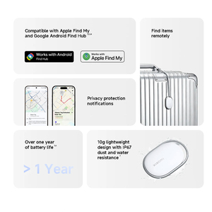 Localizzatore GPS <span class=keywords><strong>Xiaomi</strong></span> Tag per Android con Tracciamento in Tempo Reale, Design Impermeabile IP67, Wireless per Animali Domestici e Bambini - Product Image 2