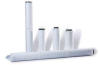 Penggantian Mudah Filter Pleated 10 Inch Polipropilena Diameter Luar 65mm 1 Mikron, Inti Wadah Tekanan Cairan 3