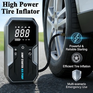 Avviatore d'Emergenza per Auto 4000A <span class=keywords><strong>12V</strong></span> 24000mAh, Batteria al <span class=keywords><strong>Litio</strong></span> Portatile con Power Bank e Compressore d'Aria - Product Image 3
