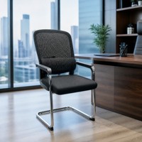 Chaise de bureau ergonomique en maille respirante avec soutien lombaire et assise stable pour un confort optimal
