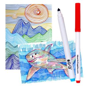 Pennarelli <span class=keywords><strong>Jumbo</strong></span> Lavabili per Bambini con Linea Larga in 12 Colori - Product Image 3