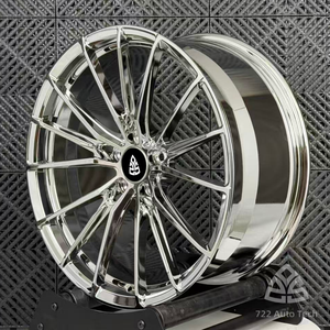 722Auto Jantes forgées chromées effet miroir, neuves, 22-26 pouces, 8x170 6x139.7, à déport profond pour RAM 3500 <span class=keywords><strong>Ford</strong></span> <span class=keywords><strong>Super</strong></span> Duty - Product Image 2