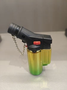 <span class=keywords><strong>Mini</strong></span> Briquet à <span class=keywords><strong>Gaz</strong></span> Butane Classique Moderne en Plastique <span class=keywords><strong>Rechargeable</strong></span> pour Barbecue, Cigarettes et Camping - Product Image 2