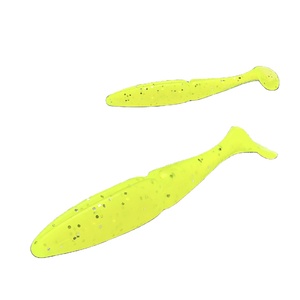 XIN-V ESN75 offre spéciale échantillon <span class=keywords><strong>gratuit</strong></span> chine marquage pêche en plastique appât pagaie queue nouveau Design moule personnalisé ver souple - Product Image 1