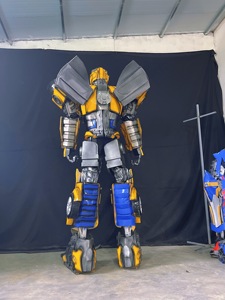 Traje LED estilo robot <span class=keywords><strong>para</strong></span> espectáculos, <span class=keywords><strong>ropa</strong></span> luminosa <span class=keywords><strong>para</strong></span> <span class=keywords><strong>eventos</strong></span> de danza y escenarios, accesorio <span class=keywords><strong>para</strong></span> espectáculos escénicos - Product Image 5