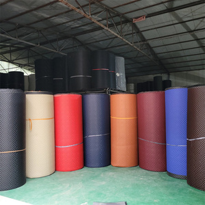 एम्बेड किए गए pvc सिंथेटिक क्लियटेड चमड़े की सामग्री कढ़ाई कुलीटेड pvc सिंथेटिक चमड़े के लिए कस्टम - Product Image 6