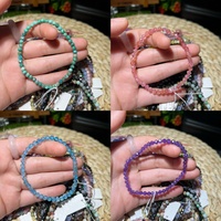 Bracelet artisanal en cristal de guérison de haute qualité en gros, mélangé et facetté, pour la décoration Feng Shui à la maison