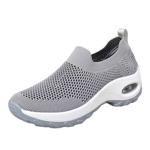 <span class=keywords><strong>Scarpe</strong></span> <span class=keywords><strong>Ortopediche</strong></span> da <span class=keywords><strong>Donna</strong></span> Extra Larghe con Plateau, Aumento di Altezza, Slip-On, per Anziani, con Cinturino Regolabile, Leggere - Product Image 1