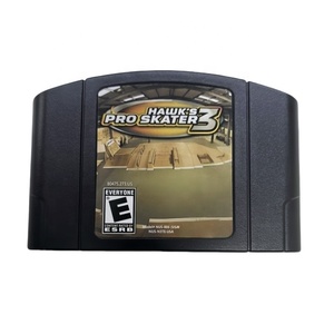 <span class=keywords><strong>Tony</strong></span> Hawk's Pro Skater <span class=keywords><strong>1</strong></span> <span class=keywords><strong>2</strong></span> 3 carte de jeux vidéo rétro pour Console Nintendo 64 Version USA langue anglaise en plastique - Product Image 5