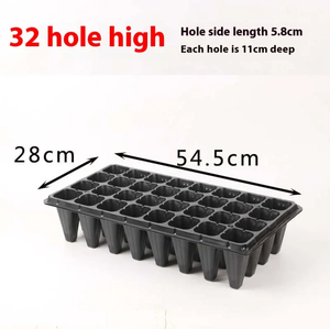 32 50 72 cellules plateau de démarrage de <span class=keywords><strong>semis</strong></span> en plastique melons fruits légumes citrouilles poivrons épaissi plateau de <span class=keywords><strong>semis</strong></span> profond - Product Image 2