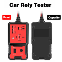 Probador de relé de coche Universal de 12V, probador de relé automotriz electrónico para comprobador de batería de coche, Analizador de alternador, herramienta de diagnóstico