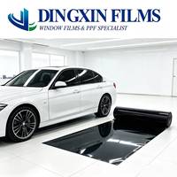 Film pour vitres de voiture OEM Dingxin T-CP 35 PET 99% UV 34% VLT 45% TSER Garantie 3 ans 2mil