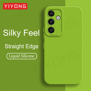 Coque arrière pour Samsung Galaxy A54 A55 A56 5G en stock, protection de l'appareil photo double, antichoc, vente en gros, coque de téléphone en silicone liquide souple - Product Image 1