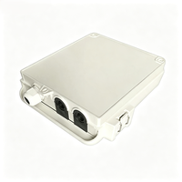 Caja Terminal de Fibra Óptica FTTH de 8 Núcleos para Montaje en Pared Interior/Exterior, Caja Divisora de Fibra Óptica ODB, Caja de Distribución de Fibra Óptica NAP
