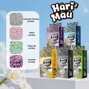 Arena para Gatos de Tofu Ecológica, Ultra Absorbente, Libre de Polvo, Control de Olores, Desechable por el Inodoro - Product Image 1