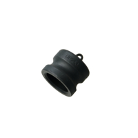 Bouchon anti-poussière/adaptateur mâle de type DP en PP de 2 pouces, style Camlock, bouchon en polypropylène anti-corrosion pour tuyaux industriels
