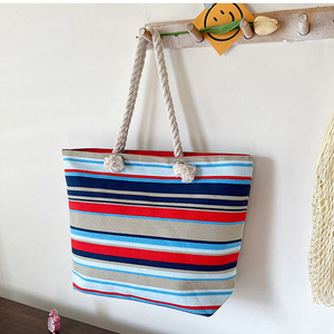 Tùy Chỉnh Thiết Kế Công Suất Lớn Cầm Tay Trống Túi Vải Đơn Giản Mô Hình rô Vai Sinh Viên Mua Sắm Tote Túi - Product Image 1