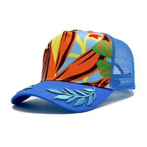 Grossistes <span class=keywords><strong>Casquette</strong></span> de camionneur néerlandaise de style européen et américain <span class=keywords><strong>Von</strong></span> <span class=keywords><strong>Casquette</strong></span> de baseball brodée avec l'alphabet et maille de protection solaire pour le golf - Product Image 5
