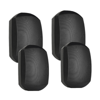 Altavoz Amplificado Inalámbrico de Pared de Alta Potencia 20-40W 2.0 Canales con Control Remoto para Cine en Casa, Fiestas, Salas de Estar/Comedor