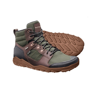 Zapatos altos de invierno para hombre, Zapatos Descalzos, zapatos informales con punta ancha, con cordones, botas de desierto, botas descalzas - Product Image 2