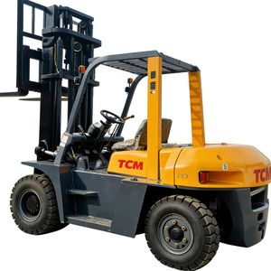 Montacargas TCM70 de 7 Toneladas de Japón, Maquinaria Usada en Buen Estado con Componente de Motor Principal, Venta a Precio Económico - Product Image 1