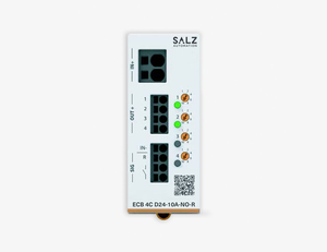 เบรกเกอร์วงจรอิเล็กทรอนิกส์ 4 ช่อง 10A 24V DC, ราง DIN, ไม่มีเอาต์พุตรีเลย์ - Product Image 2
