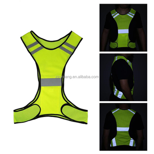 Usine En Gros Gilet De Sécurité Réfléchissant Courir Jogging Vélo Marche, Gilet De Course Réfléchissant Avec Autocollant Bonus - Product Image 6