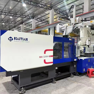 เครื่องฉีดพลาสติกแบบไฮบริดแนวนอน รุ่น MA3200III ขนาด 320 ตัน มือสองคุณภาพพรีเมียมจากเฮติ พร้อมมอเตอร์ PLC ปั๊มสกรู เกียร์บ็อกซ์ และลูกปืน - Product Image 1
