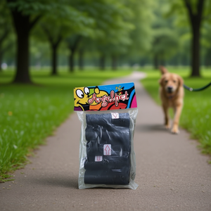 Confezione da Cinque Sacchetti per lo Smaltimento dei Rifiuti di Animali Domestici - Product Image 2