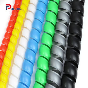 Hochwertige Verschleißfeste PP Hydraulikschlauch-Schutzhülle Spiralförmiger Baum-Schutz Spiral-Drahtummantelung - Product Image 1