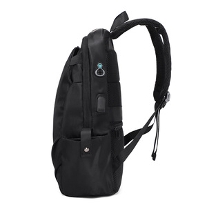 Casual <b>Backpack</b> With Usb Port And Anti Theft Design For Commuting And Travel In Red Blue <b>Black</b> Gray Colors - Product Image 2