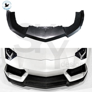 Accessoires de voiture en fibre de carbone cc, lèvre avant pour <span class=keywords><strong>Lamborghini</strong></span> <span class=keywords><strong>Aventador</strong></span> LP700 LP720 facelift, kit de carrosserie en fibre de carbone - Product Image 1