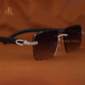 Crystal Diamond Sparkle Finish Goggles With Large Lens Design And Fashion Ready <b>Outdoor</b> Look <b>For</b> Everyday Stylish Wear - Product Image 6