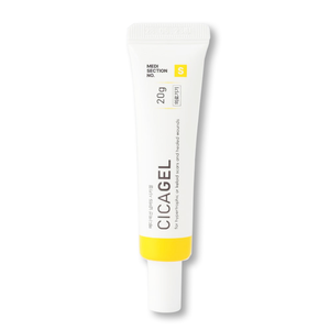 Gel CICA Medi Section No S 20g, Calmante, Reparador, para el Acné, Alivia el Enrojecimiento, Fortalece la Barrera Cutánea, Suaviza la Textura de la Piel - Product Image 1