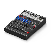 Console de mixage audio 12 canaux avec préampli micro à faible bruit, USB, DSP pour enregistrement et mixage en direct MD12UHD