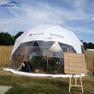 Hotel di lusso campeggio casa prefabbricata impermeabile Glamping cupola geodetica casa all'aperto tende piccola casa per la vendita - Product Image 4