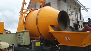 Équipement mécanique diversifié : Bétonnière Jbts30 avec pompe d'alimentation et - Product Image 3