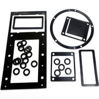 Joint d'étanchéité plat en caoutchouc PTFE EN681 EN549, joint d'étanchéité en silicone FKM, joint d'étanchéité fin en caoutchouc découpé sur mesure, rondelle plate