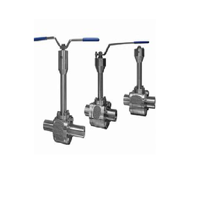 Válvula de bola de cierre manual de acero para alta temperatura criogénica, personalizable OEM para petróleo - Product Image 2