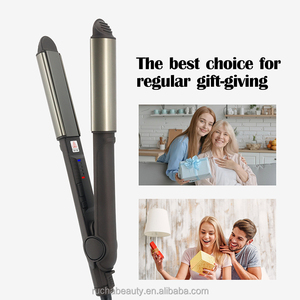 RUCHA Fer à lisser portable 230C 450F Planchas de Cabello Professionnelles 2 en 1 Lisseur et boucleur - Product Image 6