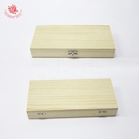 Microscope Slide Storage Wooden Box 50pcs