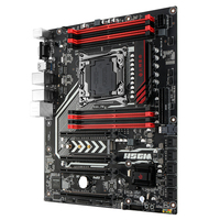 Placa Base para Servidor HSGM X99-PM, LGA 2011-3, Chipset Intel X99, 8*DDR4/DDR3 RECC, 4*USB3.0+7*USB2.0 Puertos, Nueva de Gama Alta, Cuatro Canales